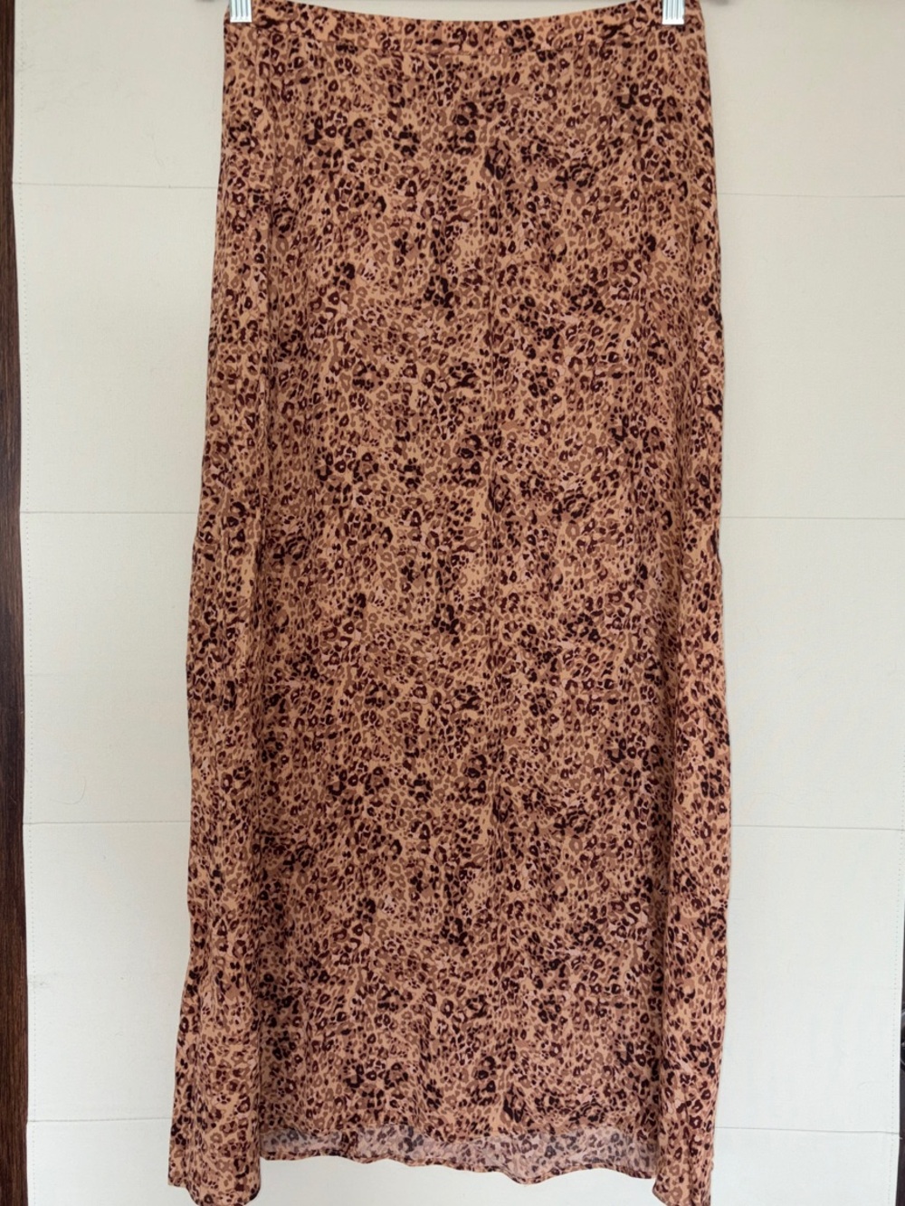 Wilfred Leopard-Print Maxi Skirt - Brown